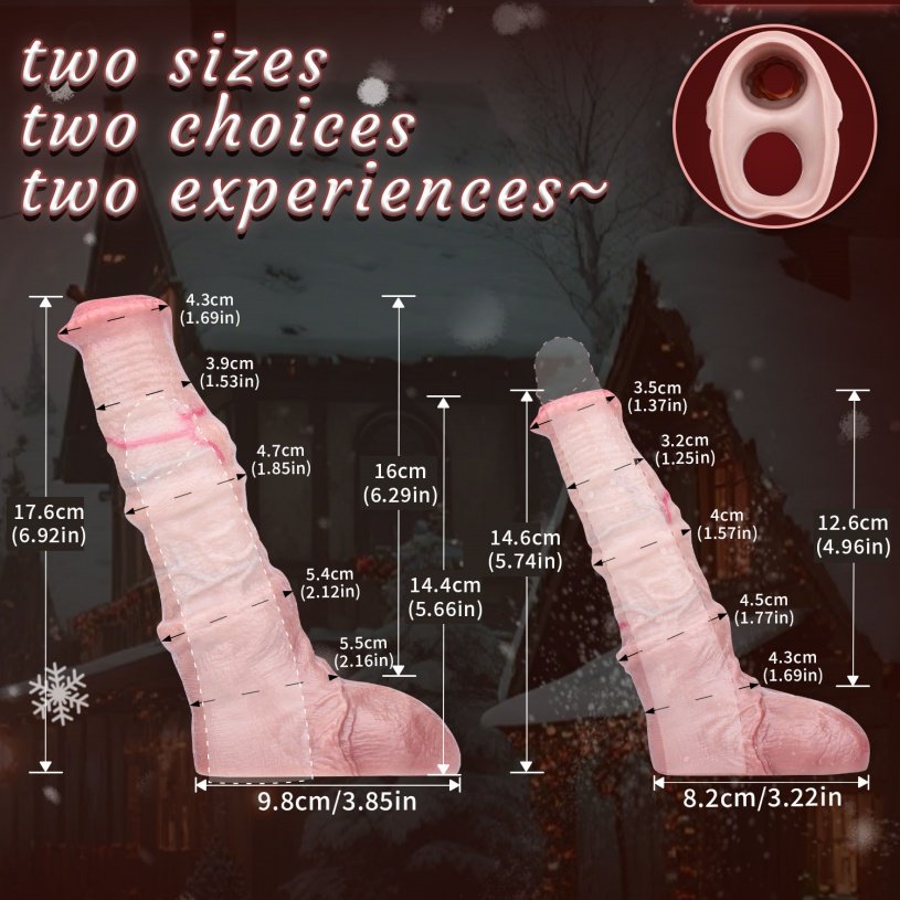 Vlezige Siliconen Fantasy Penissleeve Verhelpt Erectieproblemen - Verleng en Verdik Mannelijke Piemels Sex Toys - Afbeelding 9