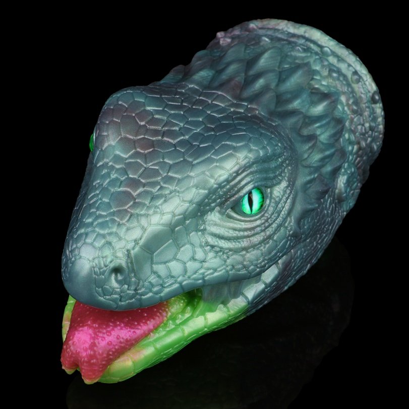 Fantasie Hagedis Blowjob Siliconen Pocket Pussi - Mannelijke Penis Massage & Animal Sex Pop - Afbeelding 3