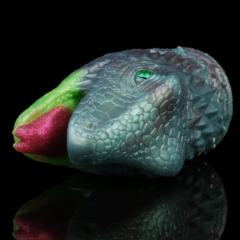 Fantasie Hagedis Blowjob Siliconen Pocket Pussi - Mannelijke Penis Massage & Animal Sex Pop - Afbeelding 5