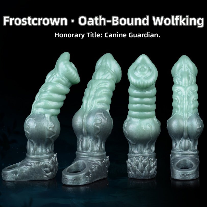 Frostcrown Wolfking Fantasy Cock Sleeve-Oplossing voor Micropenis en Erectieproblemen - Afbeelding 10