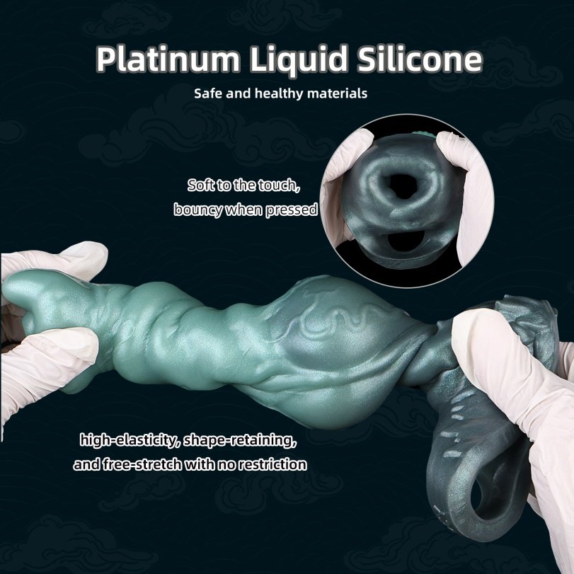 Frostcrown Wolfking Fantasy Cock Sleeve-Oplossing voor Micropenis en Erectieproblemen - Afbeelding 12