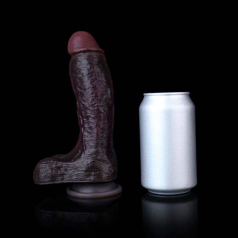 Black Duke 9.44in Realistische Dildo met Zuignap: Dubbellaagse Siliconen G-Spot Stimulator voor Vrouwen die Masturberen - Afbeelding 14