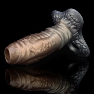 Vertraagde Erectie & Zaadcontrole Fantasy Penis Sleeve – Draagbaar Sex Toy voor Verlenging en Vergroting bij Micropenis