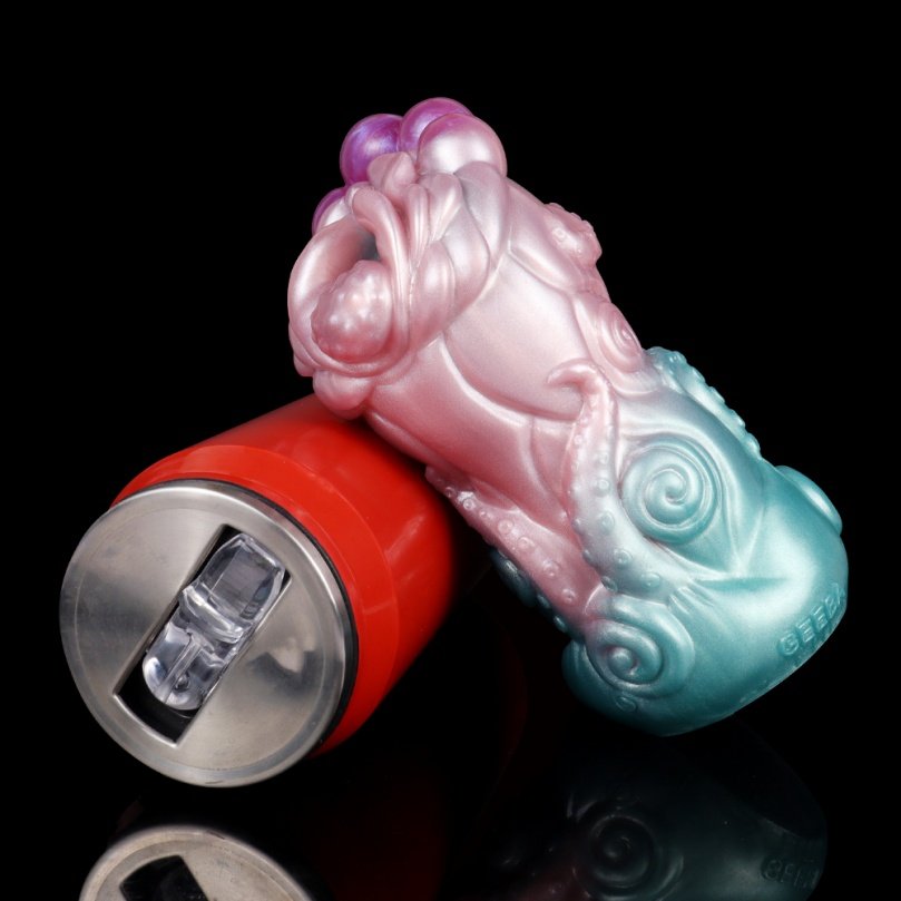 Fantasie Siliconen Pocket Pussi - Alien Blowjob Ervaring Male Sec Toys - Afbeelding 9