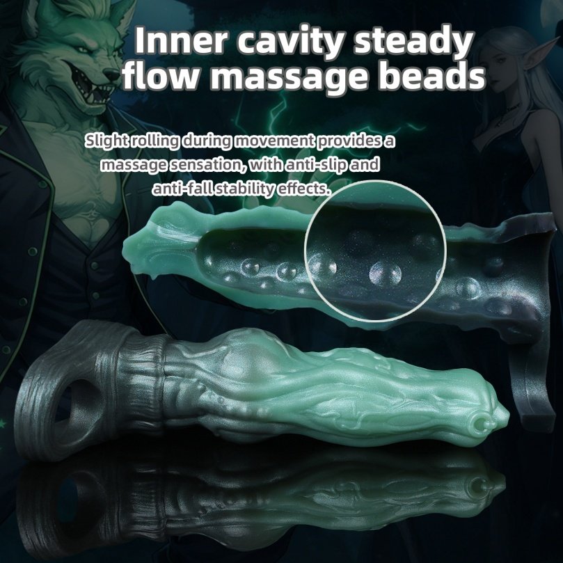 Fantastisch Kont Siliconen Penis Sleeve – Vertraagde Erectie, Zaadbehoud en Verbrede Seks Speeltjes voor Mannen - Afbeelding 10