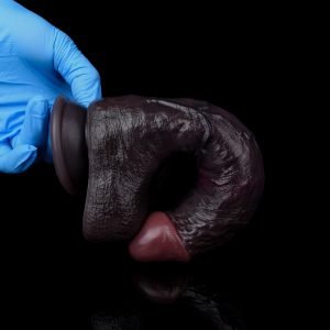 Realistische Dual-Layer Siliconen Dildo met Beweegbare Huid – Vaginamassage Sex Toy voor Vrouwen die Masturberen