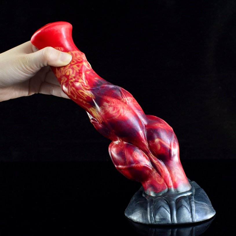 Fantasie Paardenvormige Kont-Dildo met Zuignap-Vaginale Massage en Diepe Ontspanning voor Vrouwen - Afbeelding 8