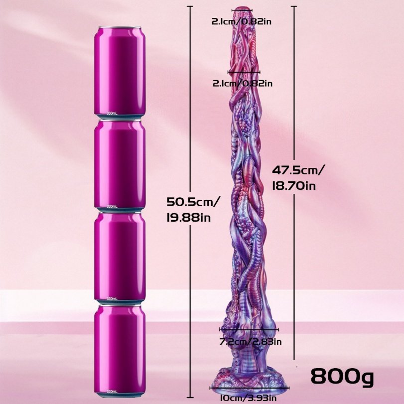 Lange Fantasy Tentakel Knot Dildo-Diepe G-Spot Stimulatie & Vaginale Expansie Sex Toys - Afbeelding 3