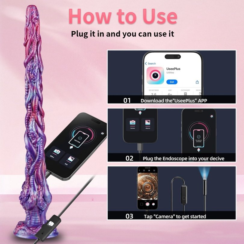 Lange Fantasy Tentakel Knot Dildo-Diepe G-Spot Stimulatie & Vaginale Expansie Sex Toys - Afbeelding 8