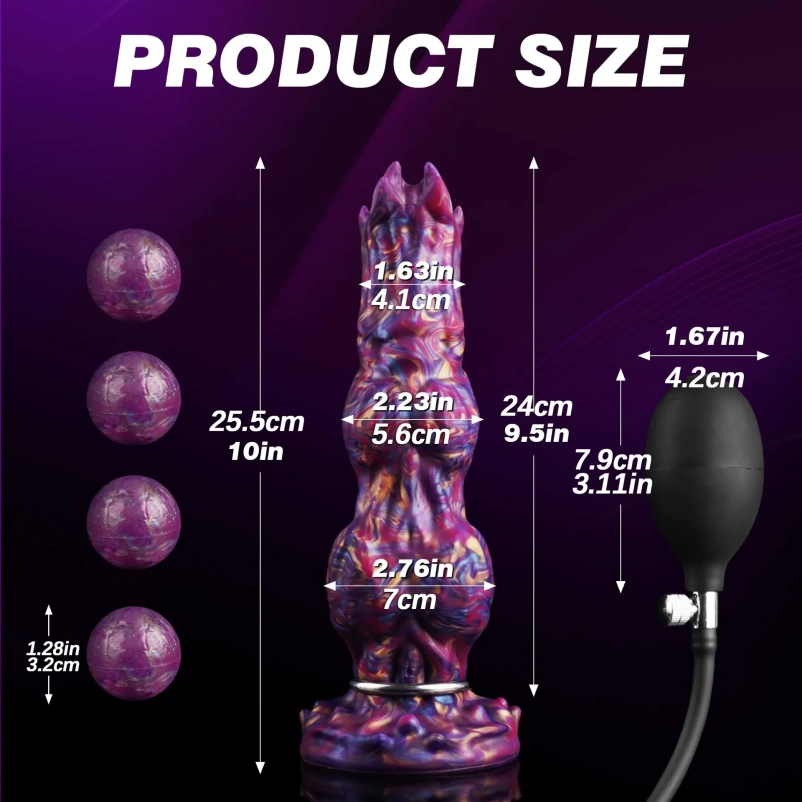 Alien Wezen Fantasie Siliconen Ovipositors-Stimulatie van Vagina & G-Spot voor de Ultieme Heavy Fetish Ervaring - Afbeelding 9