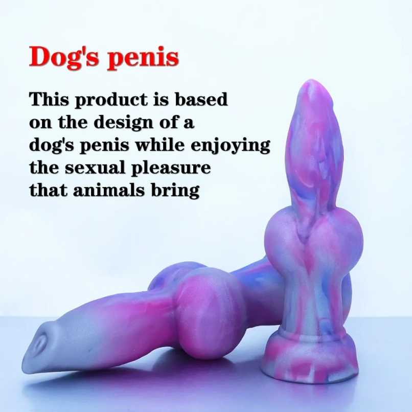 Fantasie Dog Dildo met Zuignap – Intense Vaginale Stimulatie & Orgasme Sex Toy - Afbeelding 2