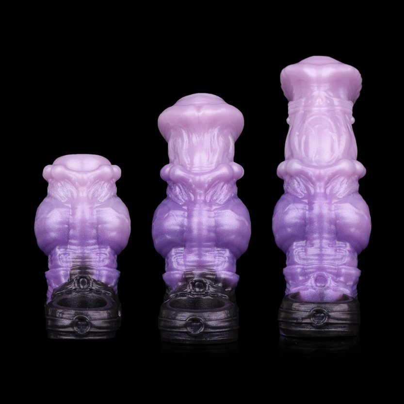 Gemini said Fantasie Siliconen Paard Dicksleeve - Vertraging van de Erectie & Stevige Penisrinf - Afbeelding 13