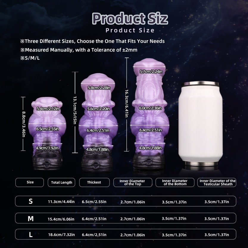 Gemini said Fantasie Siliconen Paard Dicksleeve - Vertraging van de Erectie & Stevige Penisrinf - Afbeelding 16