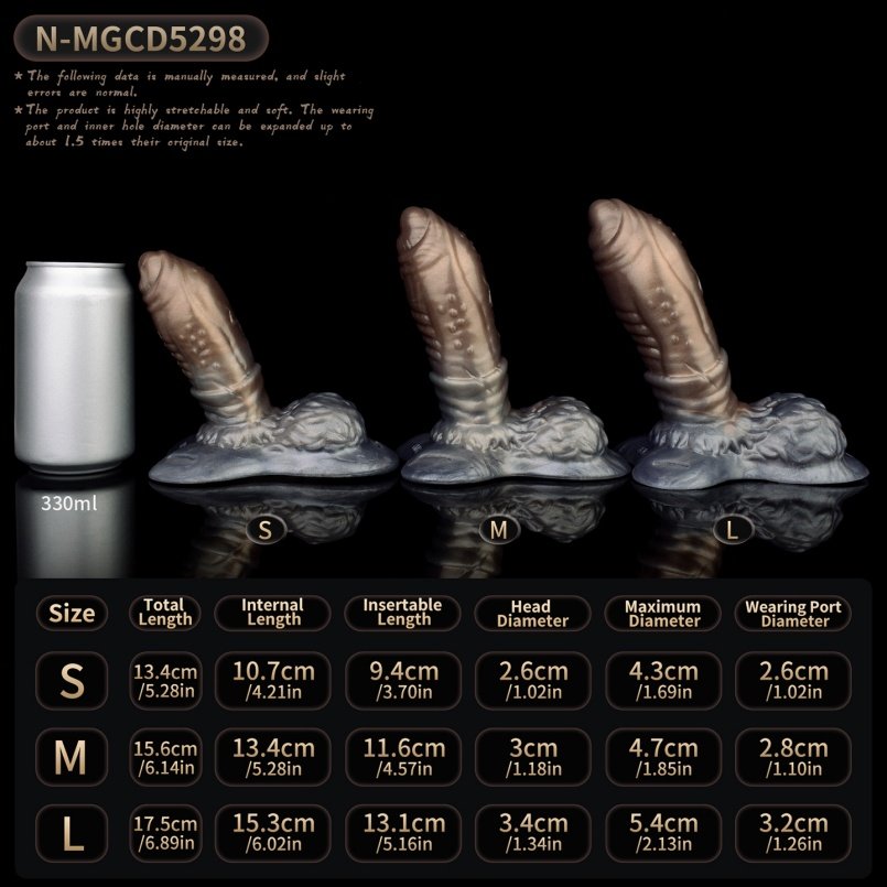 Fantasie Alien Siliconen Cock Sleeve - Seksuele Verlenging, Strapon Toy & Oplossing voor Erectieproblemen - Afbeelding 4