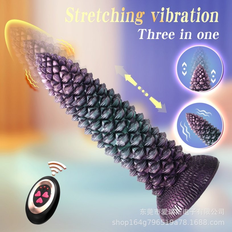 Alien Fantasie Monster Stotende Vibrator Dildo - Zuignap Dildo voor Vrouwen die Masturberen - Afbeelding 2