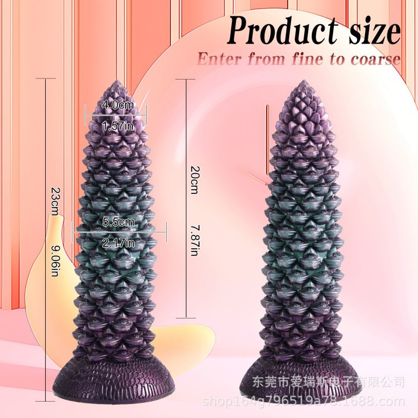 Alien Fantasie Monster Stotende Vibrator Dildo - Zuignap Dildo voor Vrouwen die Masturberen - Afbeelding 11