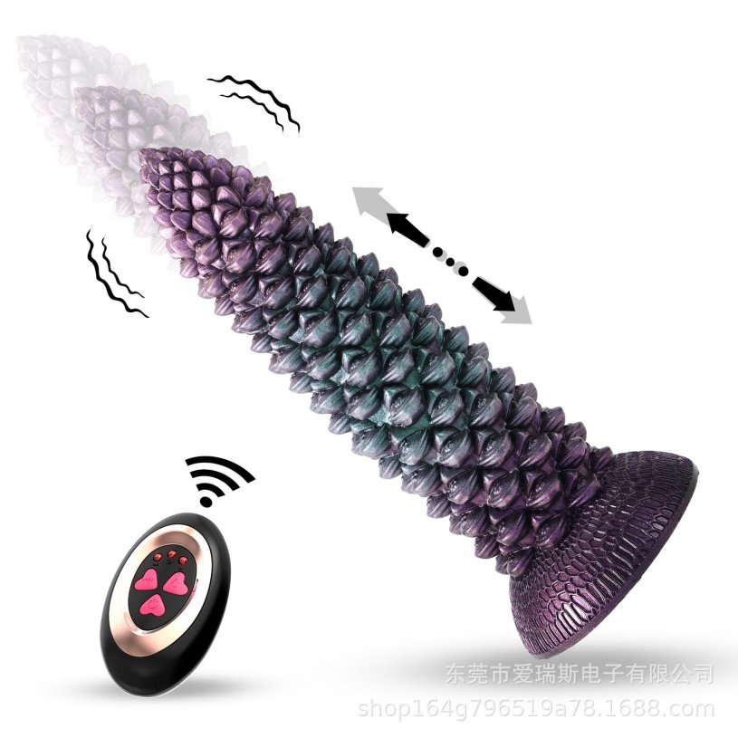 Alien Fantasie Monster Stotende Vibrator Dildo - Zuignap Dildo voor Vrouwen die Masturberen - Afbeelding 12