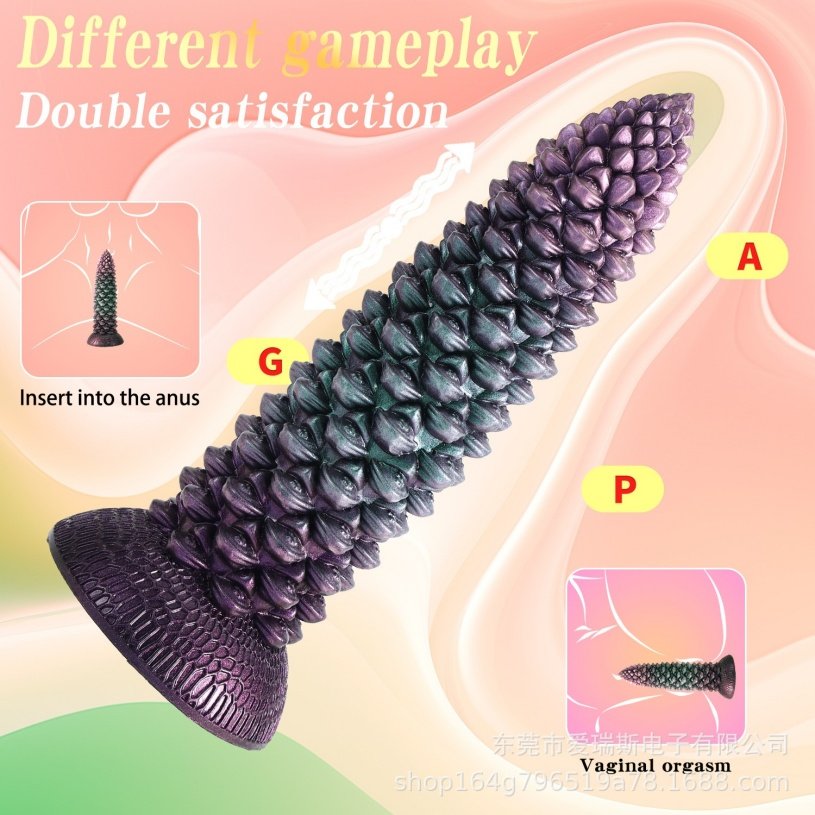 Alien Fantasie Monster Stotende Vibrator Dildo - Zuignap Dildo voor Vrouwen die Masturberen