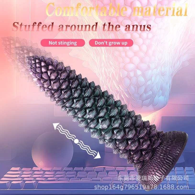 Alien Fantasie Monster Stotende Vibrator Dildo - Zuignap Dildo voor Vrouwen die Masturberen - Afbeelding 5