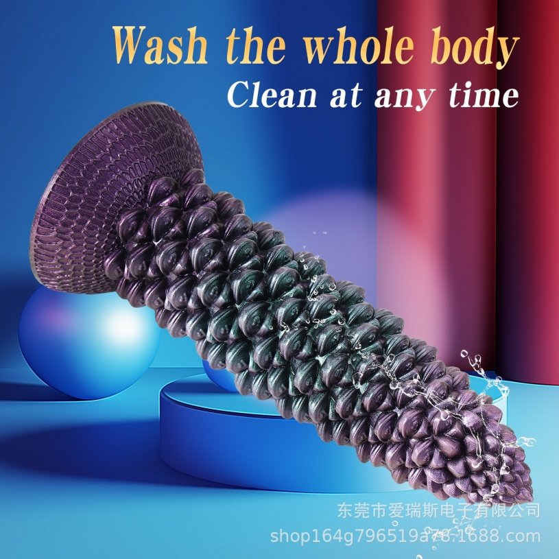 Alien Fantasie Monster Stotende Vibrator Dildo - Zuignap Dildo voor Vrouwen die Masturberen - Afbeelding 6