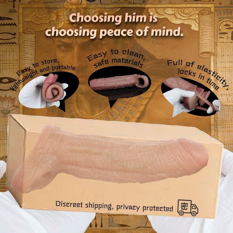 Verlengende Micropenis Siliconen Cock Sleeve – Verbeter Erectieproblemen met deze Draagbare Penisrinf Sex Toys - Afbeelding 5