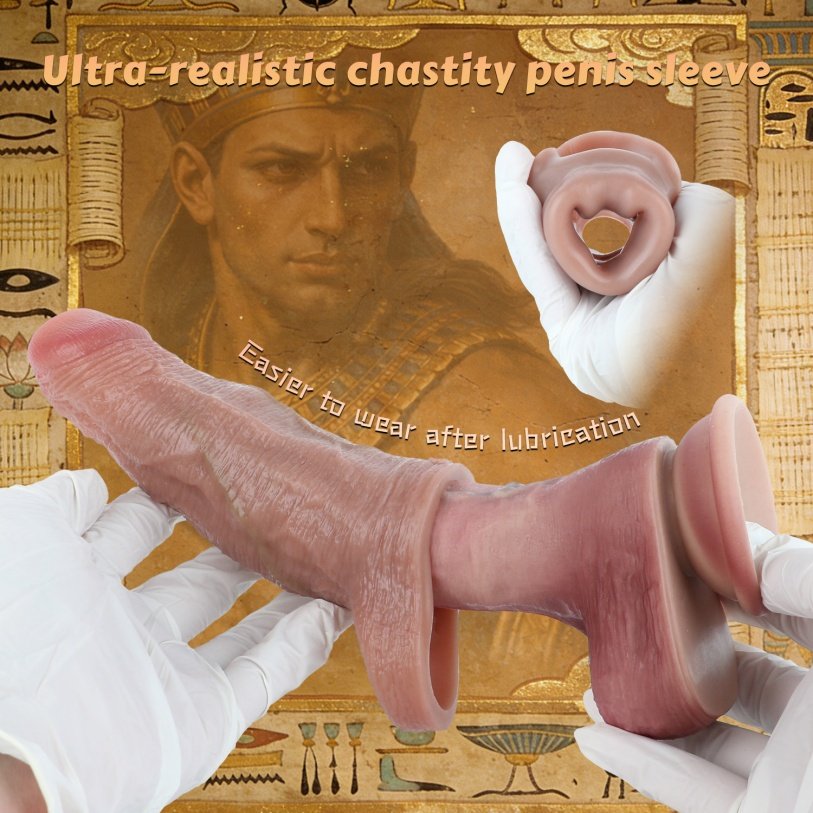 Verlengende Micropenis Siliconen Cock Sleeve – Verbeter Erectieproblemen met deze Draagbare Penisrinf Sex Toys - Afbeelding 7