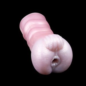 Fantasy Roze-Witte Siliconen Pocket Pussy – Stimulatie voor Jouw Penis en Onvergetelijke Orgasmens