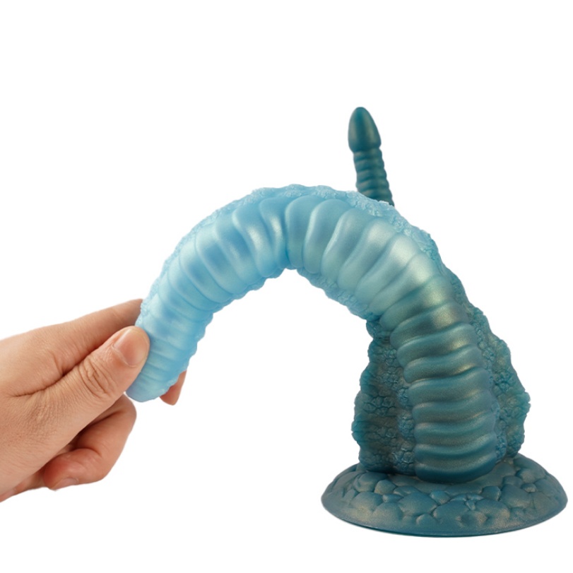 Monster Siliconen Anal Doppeldildo - Fantasie Alien Design Speeltje - Afbeelding 16
