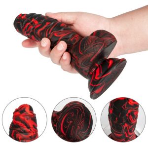 Spiraalvormige Siliconen Alien Dragon Dildoe - Handsfree Vaginale Penetratie Sex Toys voor Vrouwen