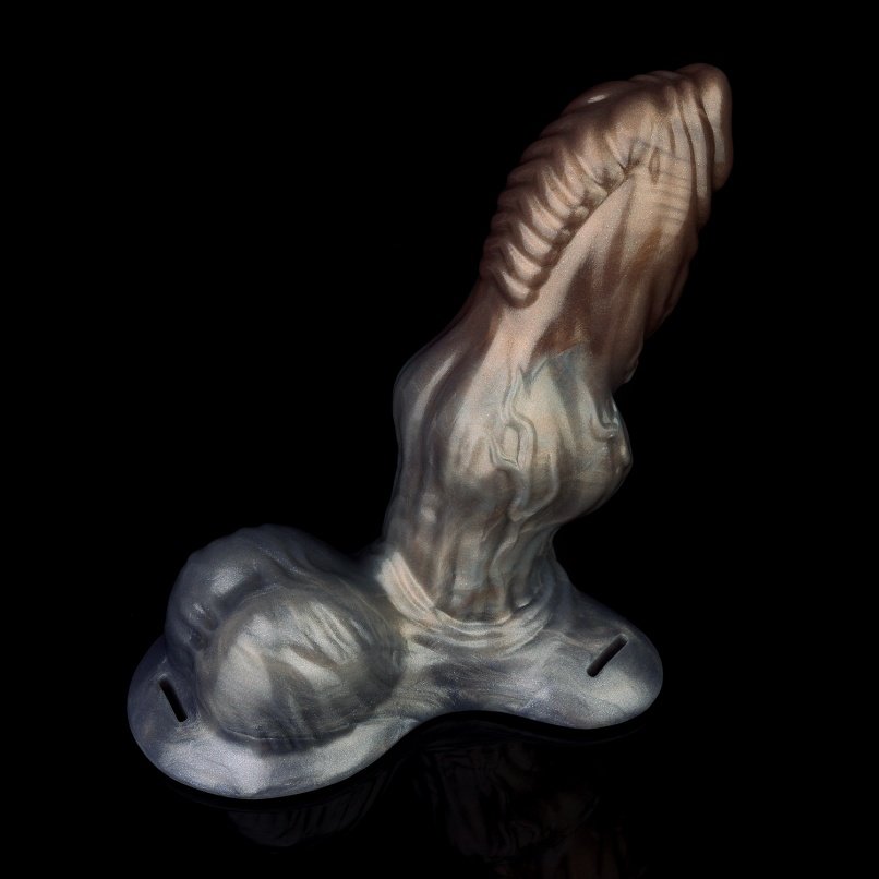 Fantasie Dog Penis Sleeve – Unisex Strapon Siliconen Toy voor Koppels - Afbeelding 3