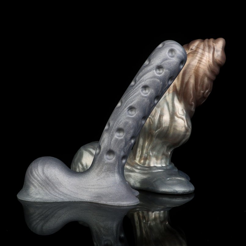 Fantasie Dog Penis Sleeve – Unisex Strapon Siliconen Toy voor Koppels - Afbeelding 8