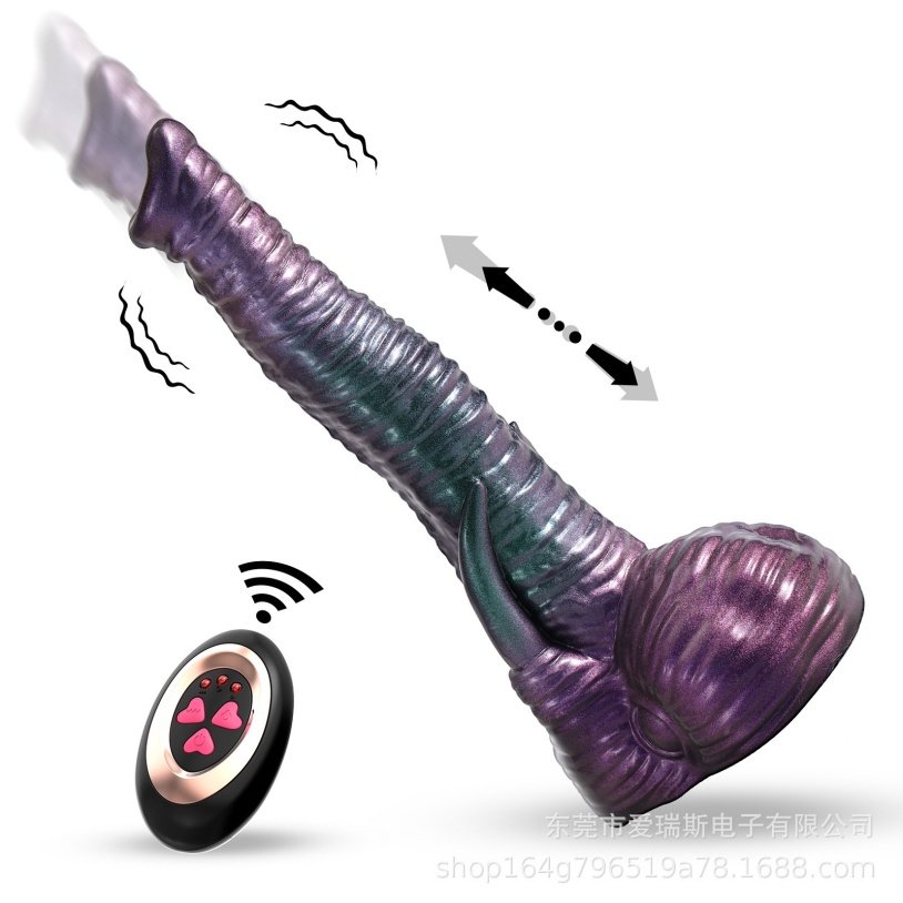 Fantasie Monster Stotende Vibrator Olifantenslurf Dildo - Diepe G-Spot Stimulatie & Orgasme Sex Toys - Afbeelding 13