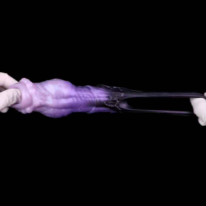 Gemini said Fantasie Siliconen Paard Dicksleeve - Vertraging van de Erectie & Stevige Penisrinf - Afbeelding 2