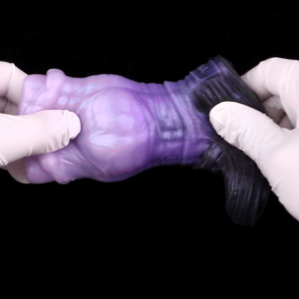 Gemini said Fantasie Siliconen Paard Dicksleeve - Vertraging van de Erectie & Stevige Penisrinf - Afbeelding 12