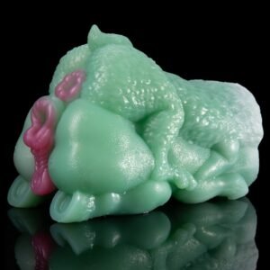 Fantasie Monster Siliconen Pocket Pussi – Dubbel Gestapeld Design voor Penis Masturberen Toys